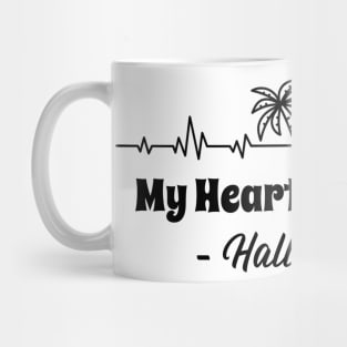 My Heart Belongs in Hallandale Beach Mug